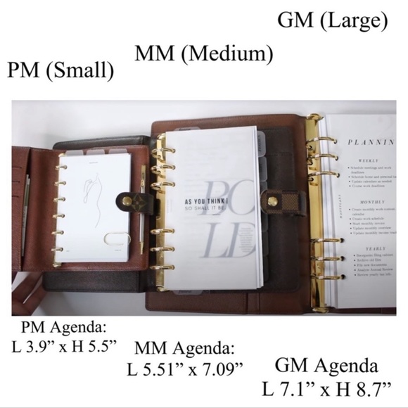 [LOUIS VUITTON] MM AGENDA/PLANNER - Picture 14 of 14